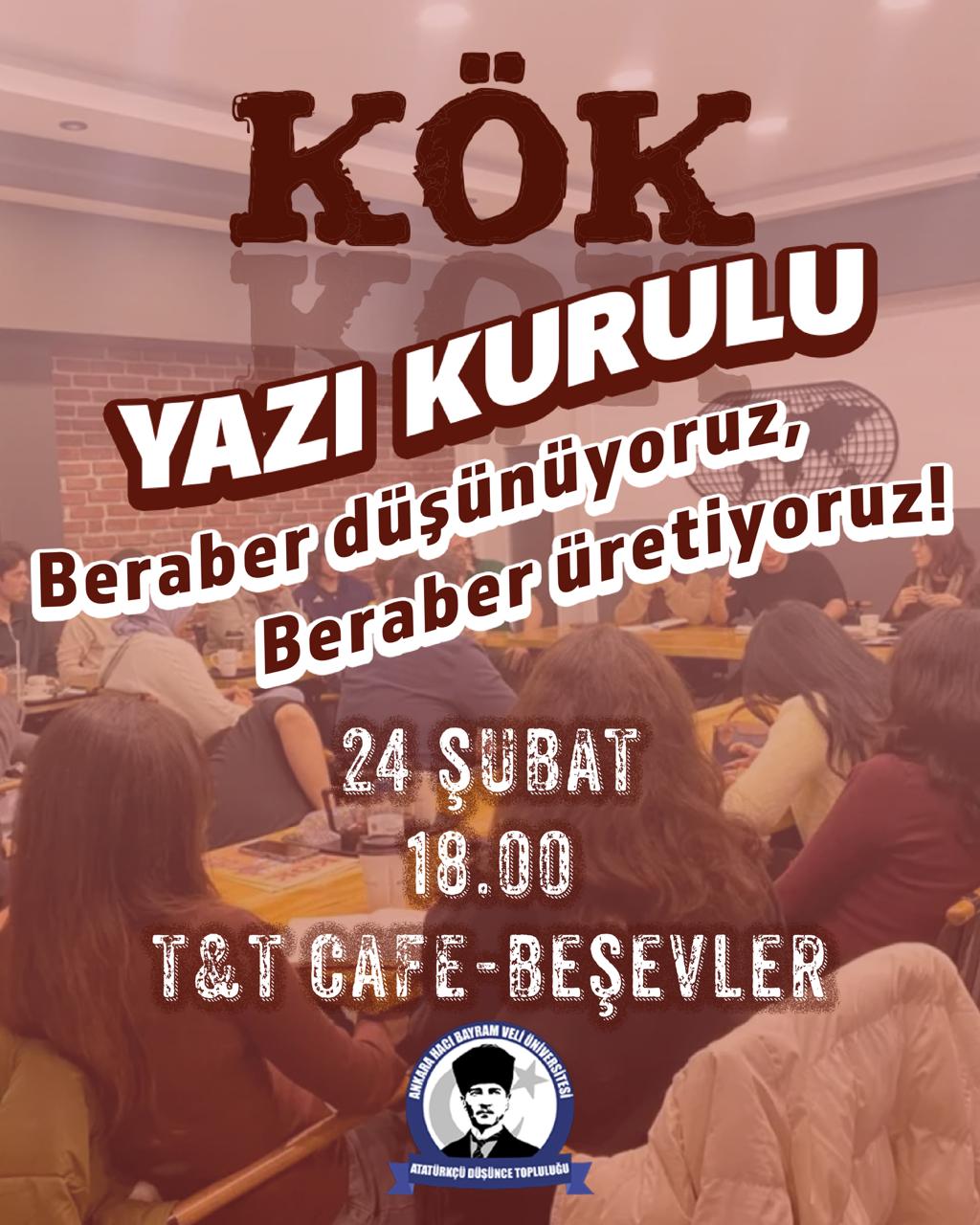 KÖK Dergisi yazı kurulunda yazarlarımızla buluşuyoruz!