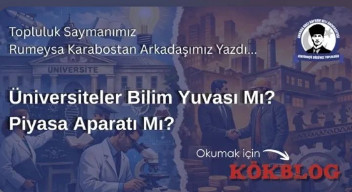ÜNİVERSİTELER: BİLİM YUVASI MI? PİYASA APARATI MI?